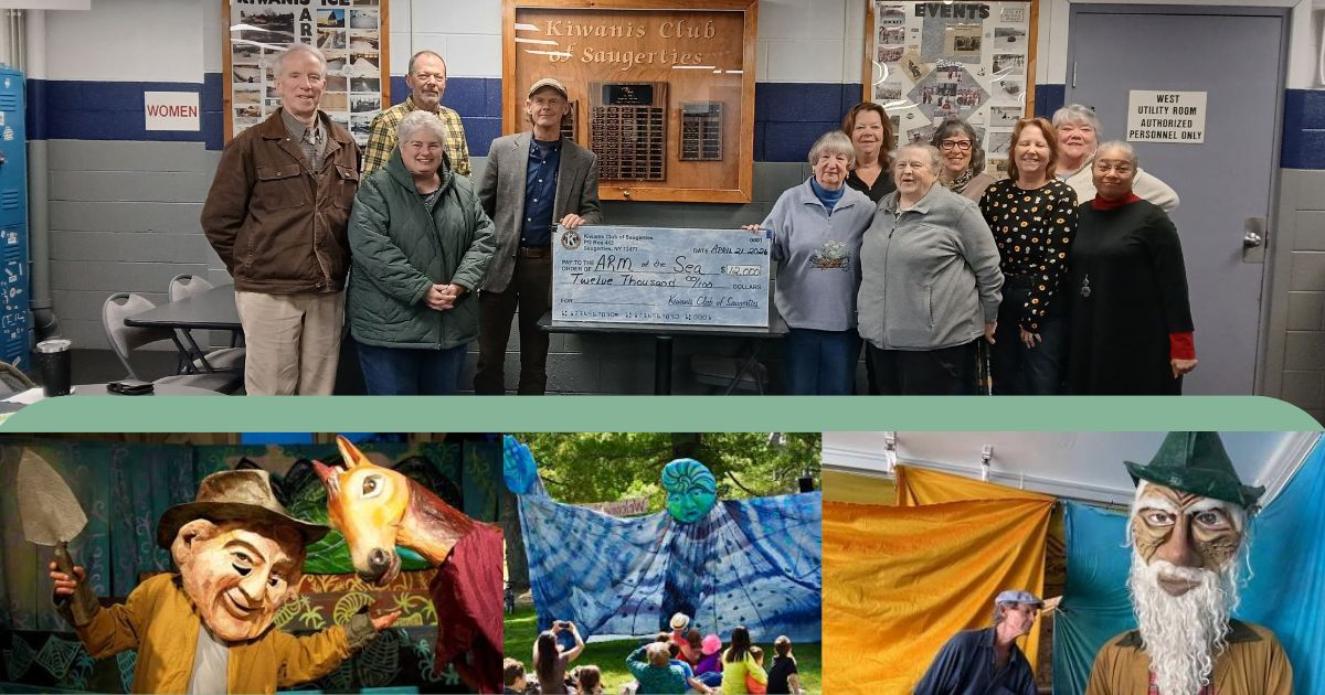 Kiwanis Club of Saugerties Supports Accessibility Improvements at Arm-of-the-Sea Theater