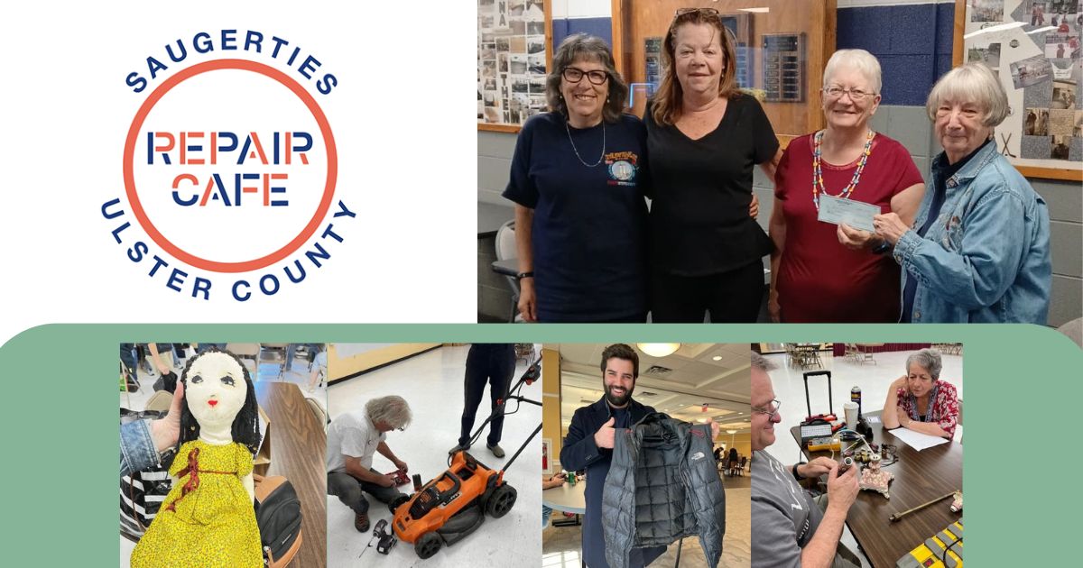 Repair Cafe Saugerties Shares Mission of Sustainability and Community at Kiwanis Meeting