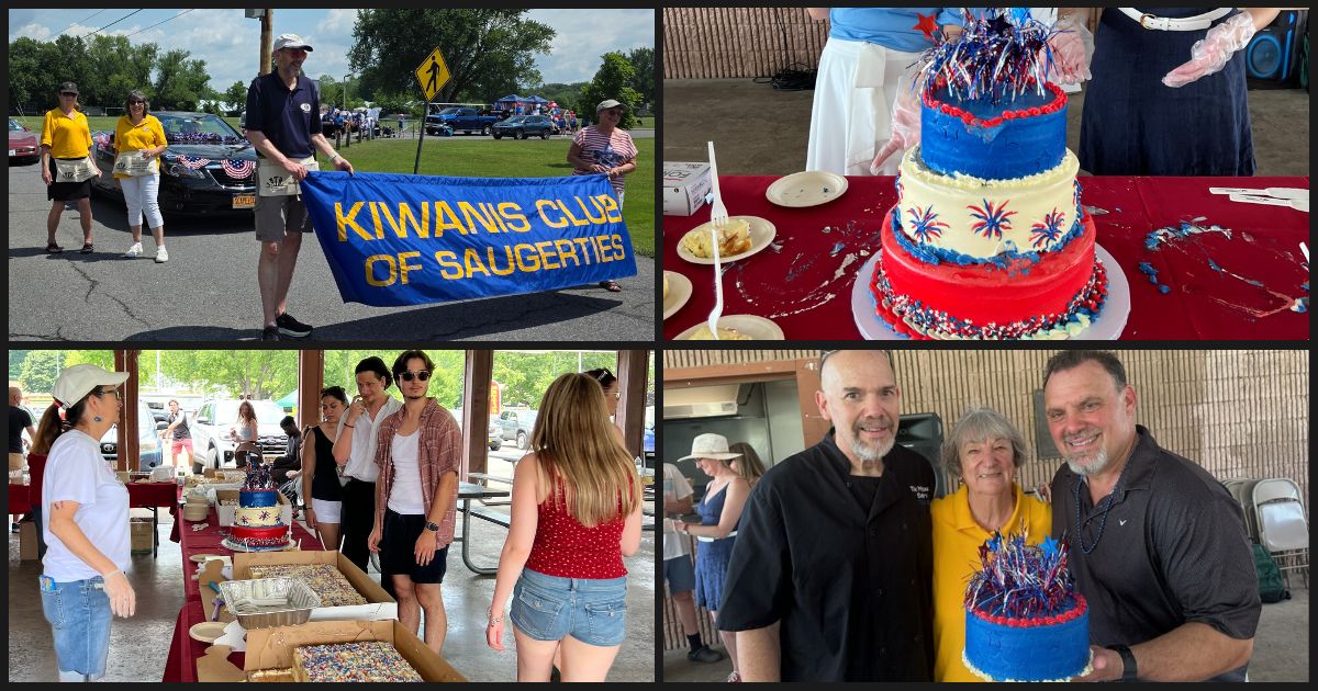 Kiwanis Club Celebrates America’s 250th with Parade and Community Birthday Cake